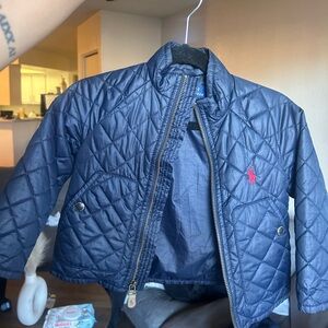 Polo by Ralph Lauren Navy Quilted Puffer Jacket